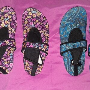 NuFoot Mary Jane travel And Comfort Shoes 2 pairs